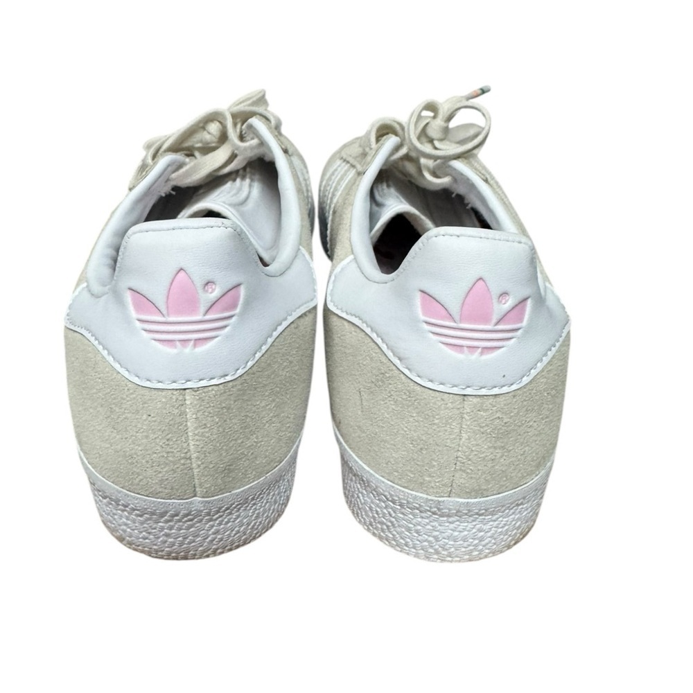 Adidas Originals Gazelle Off White Suede Sneakers Size 6 - Picture 2 of 8